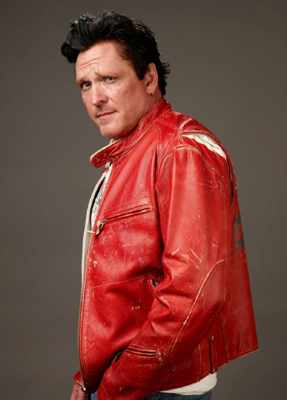 Michael Madsen Striking A Pose Background