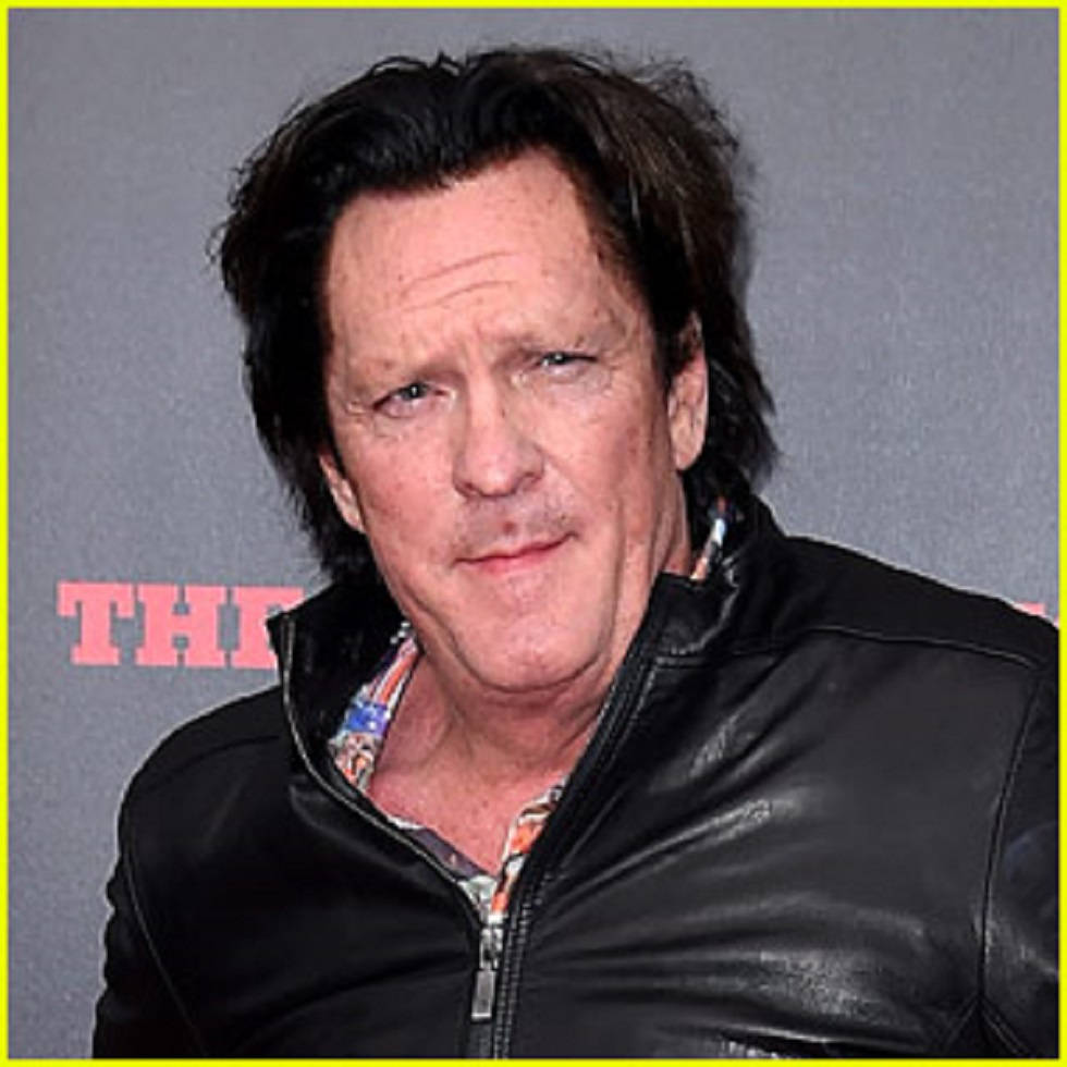 Michael Madsen, The Quintessential Movie Star, In A Stylish Black Jacket. Background