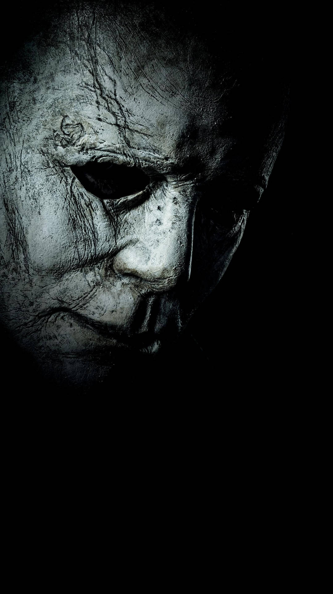 Michael Myers Receives A New Iphone. Background