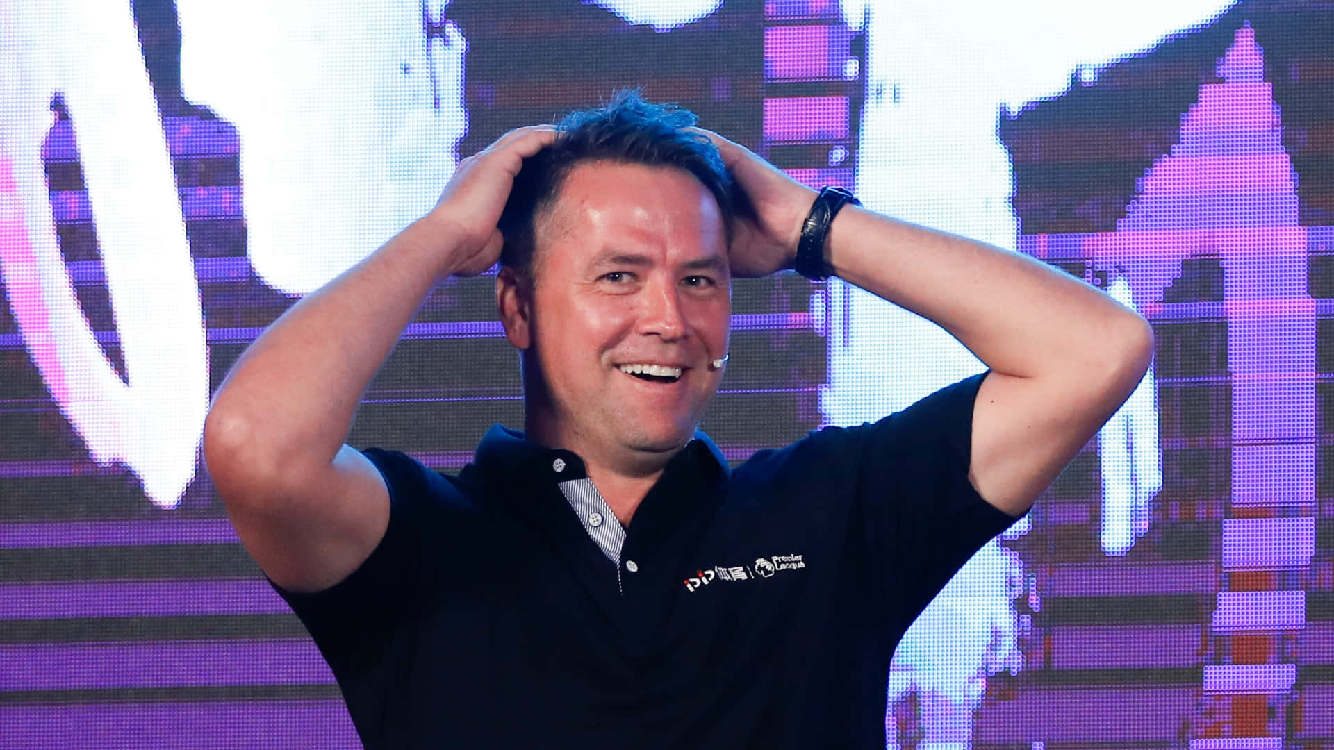 Michael Owen The Masked Singer Background