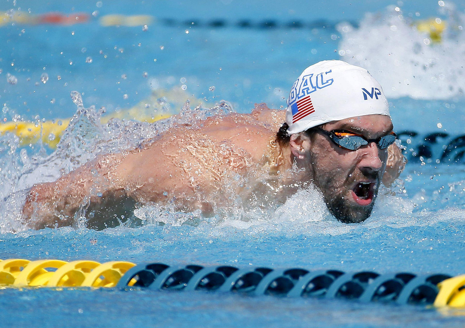 Michael Phelps Butterfly Stroke Background