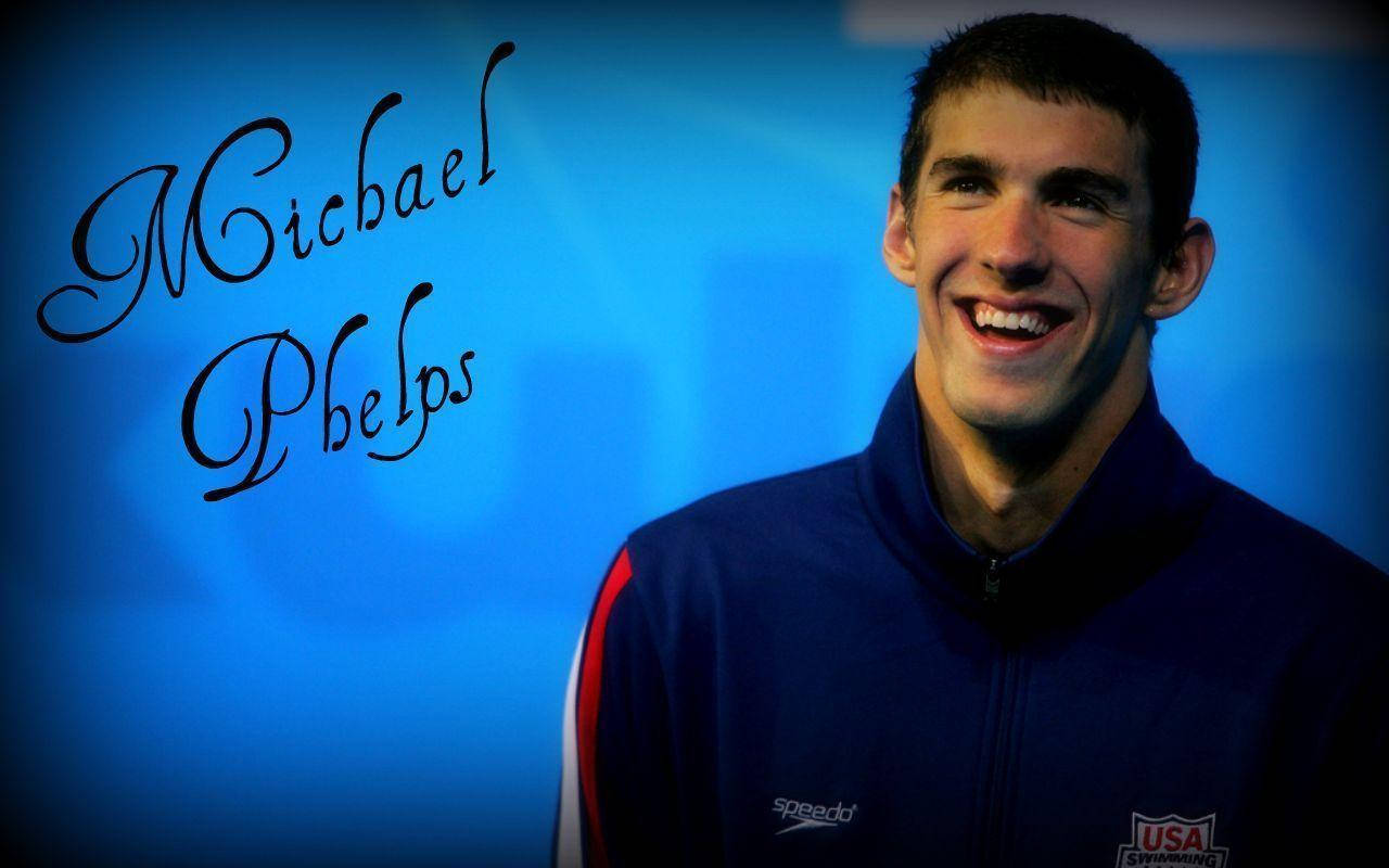 Michael Phelps With Name