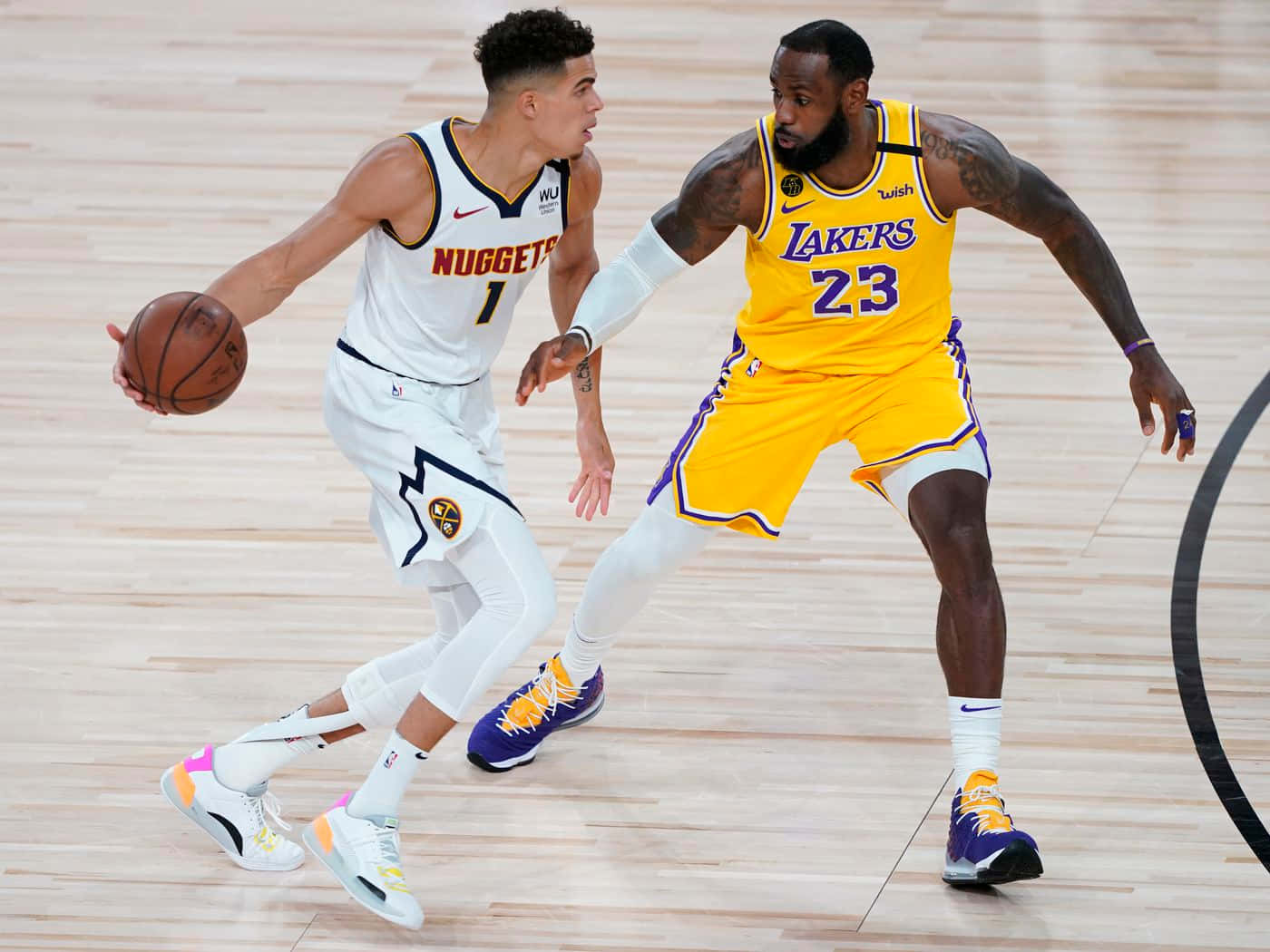 Michael Porter Jr Anthony Davis Background