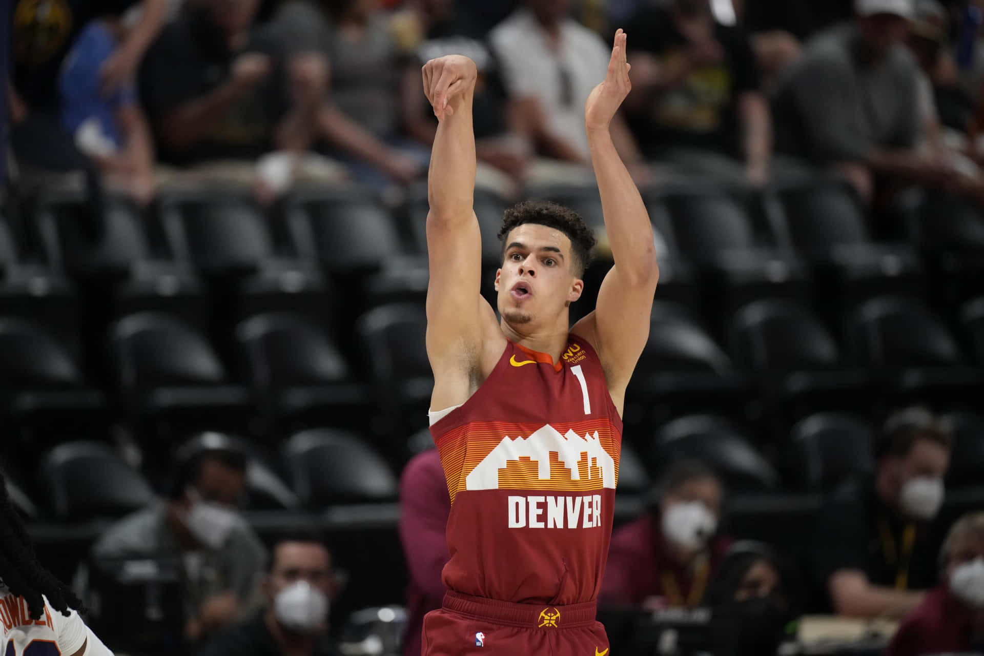 Michael Porter Jr Denver Nuggets Number 1 Background