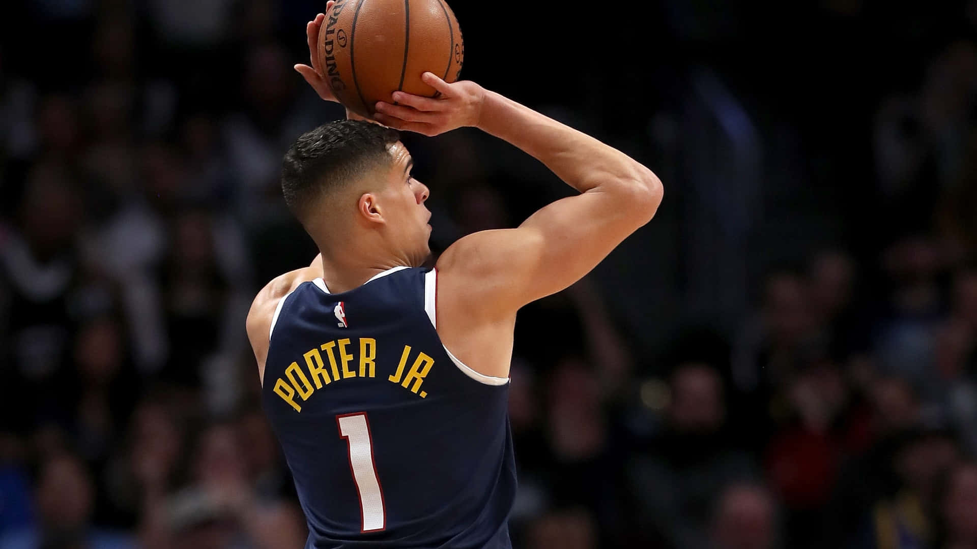 Michael Porter Jr Number 1 Jersey Background
