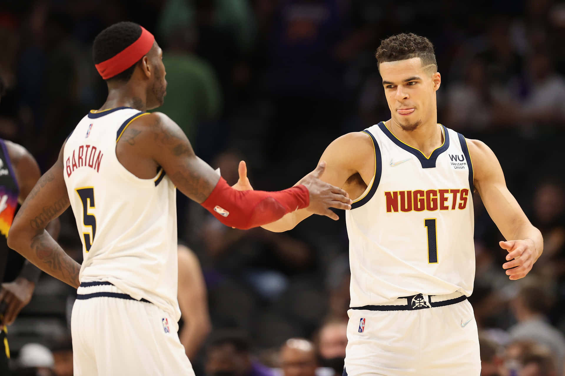 Michael Porter Jr Will Barton Teammates Background