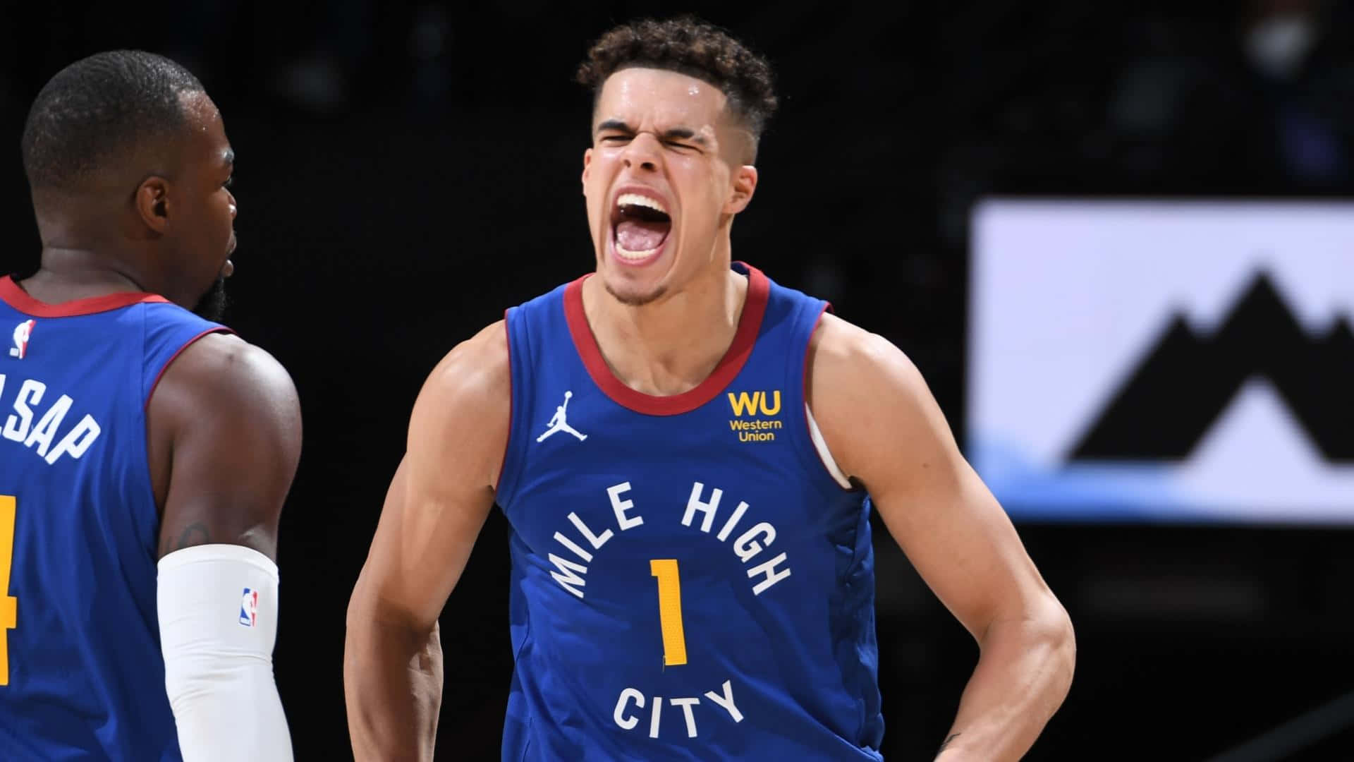 Michael Porter Yell Celebration Background