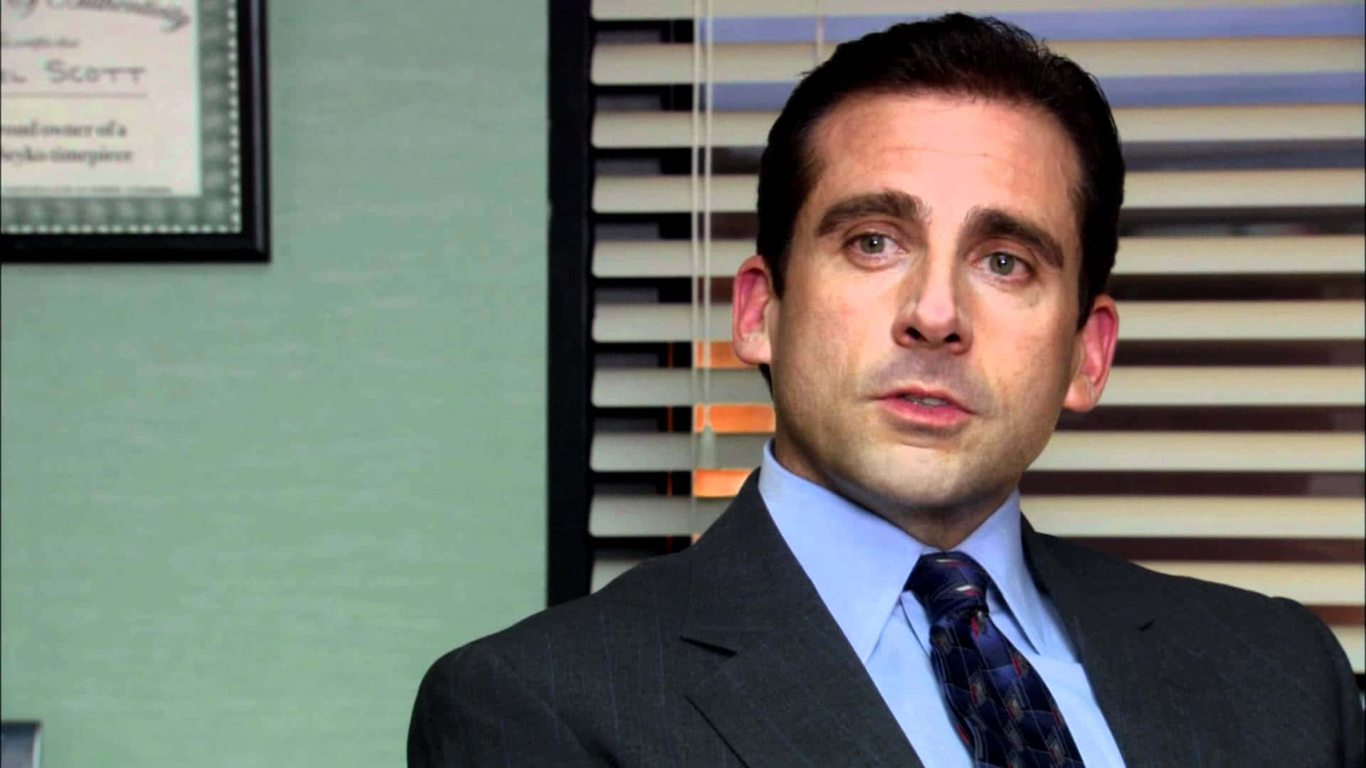 Michael Scott Acting Like His True Self Background