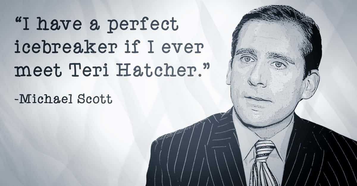 Michael Scott Clowns Around With Dwight Schrute