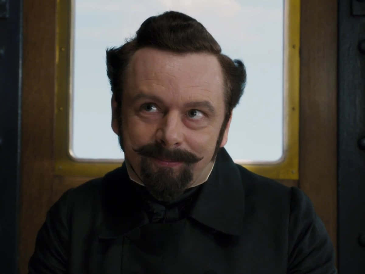 Michael Sheen Looking Victorious Background