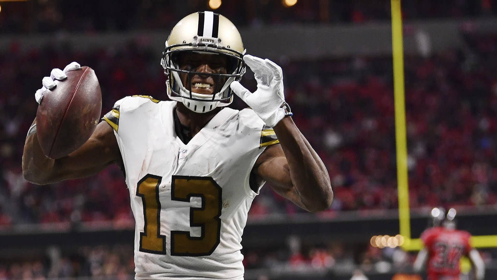 Michael Thomas Smiling Background