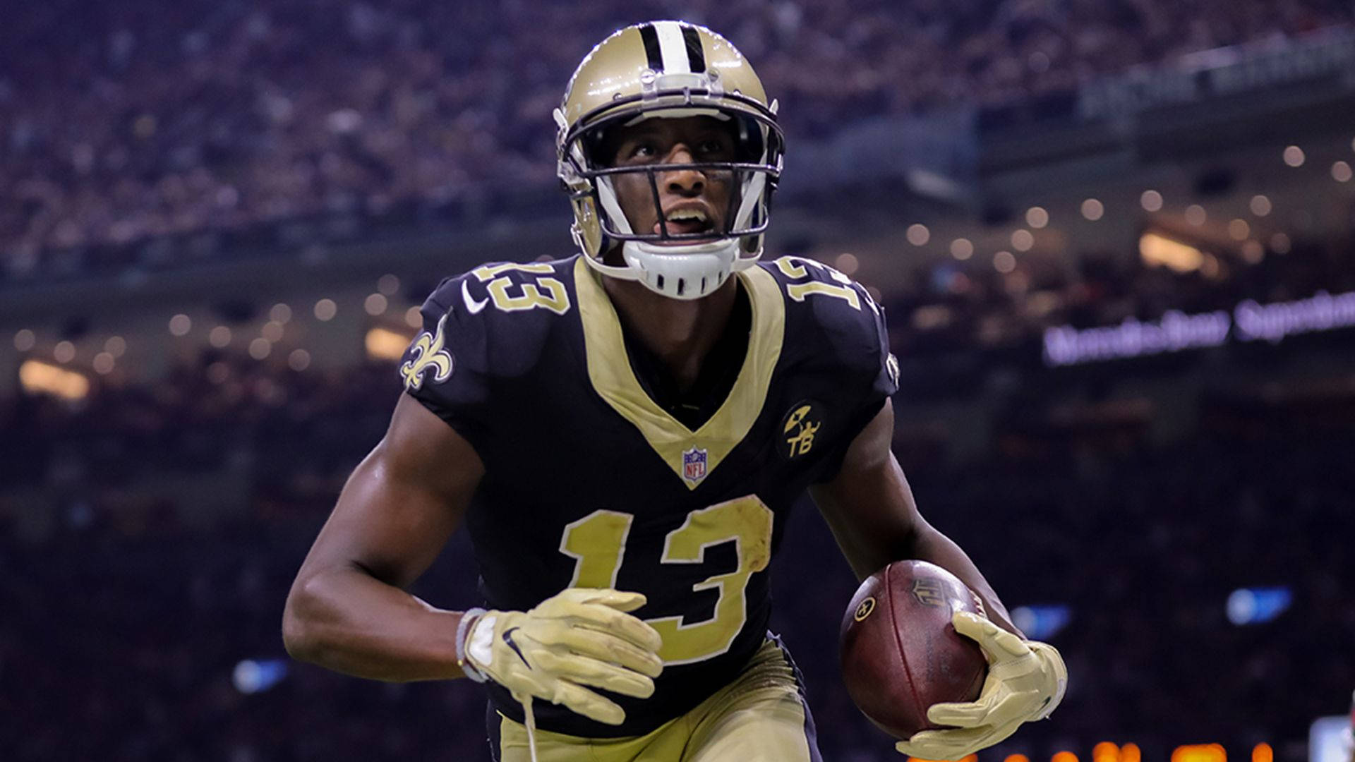 Michael Thomas Tongue Out