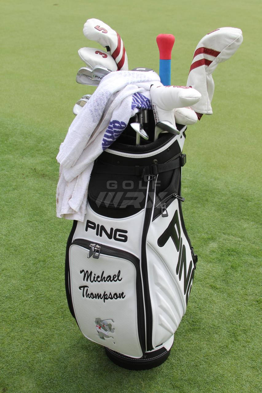 Michael Thompson Golf Bag Background