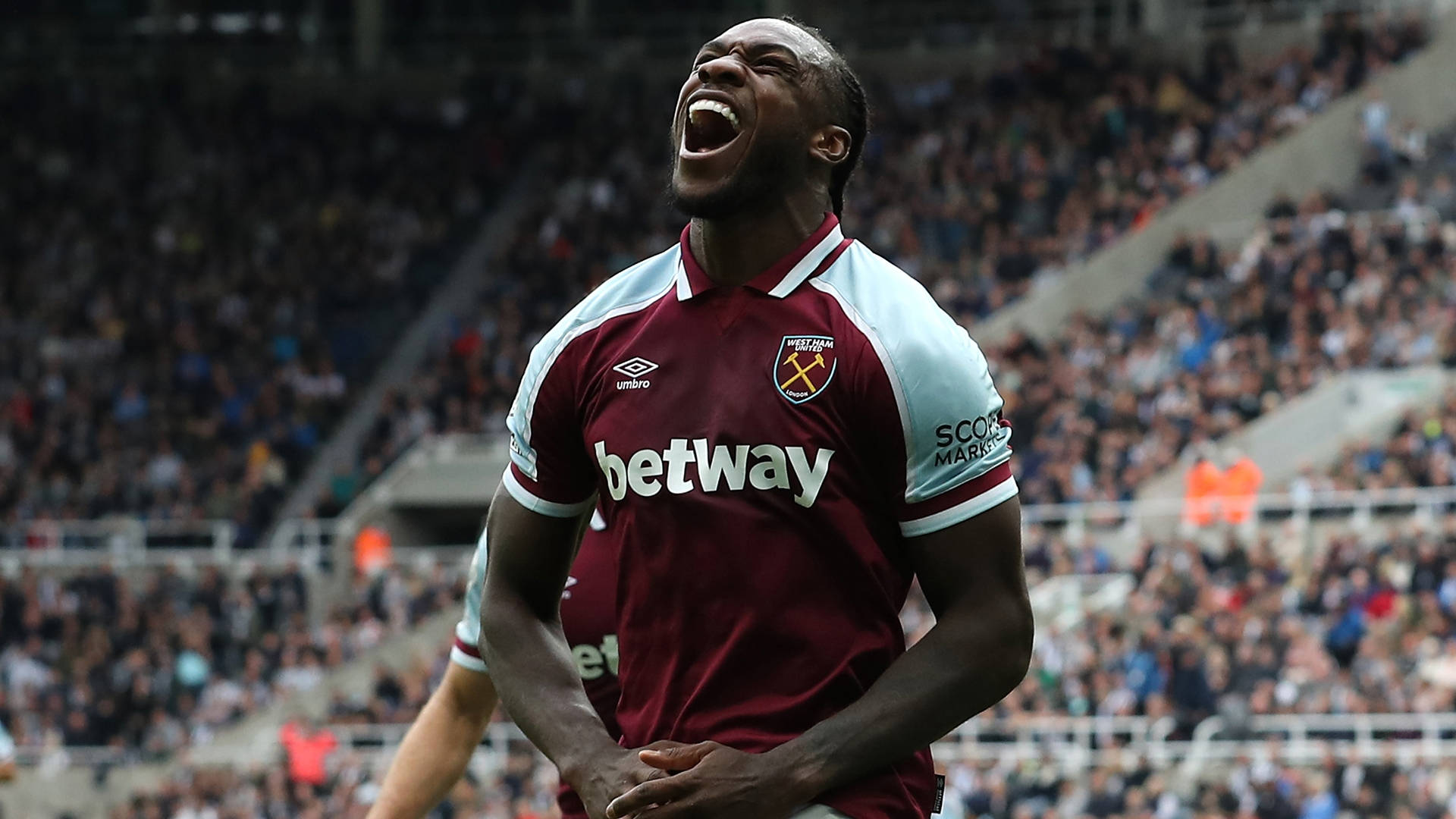 Michail Antonio Enjoying His Moment Background