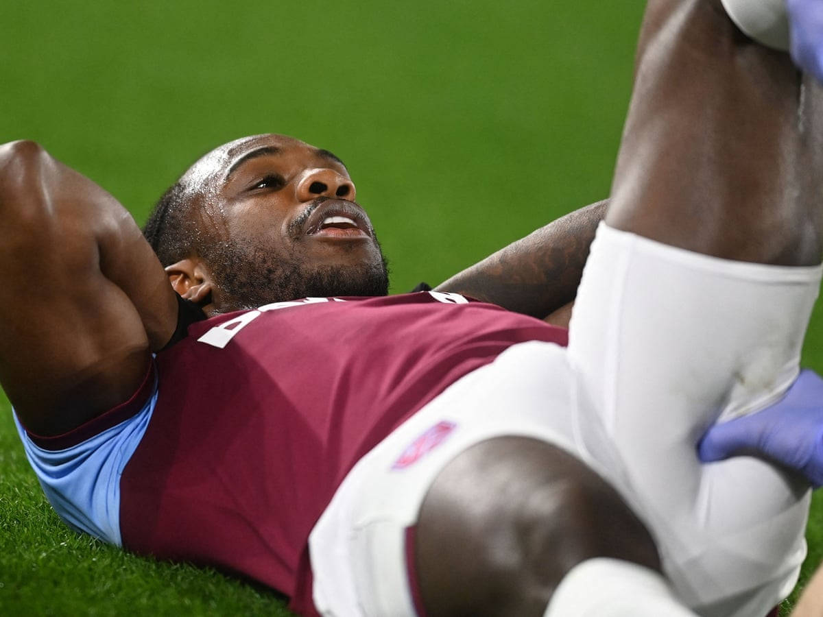 Michail Antonio Lying Resting