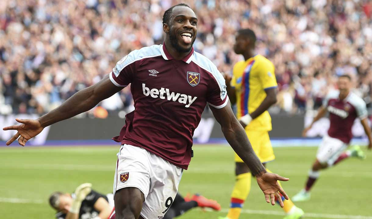 Michail Antonio Tongue Out Celebration