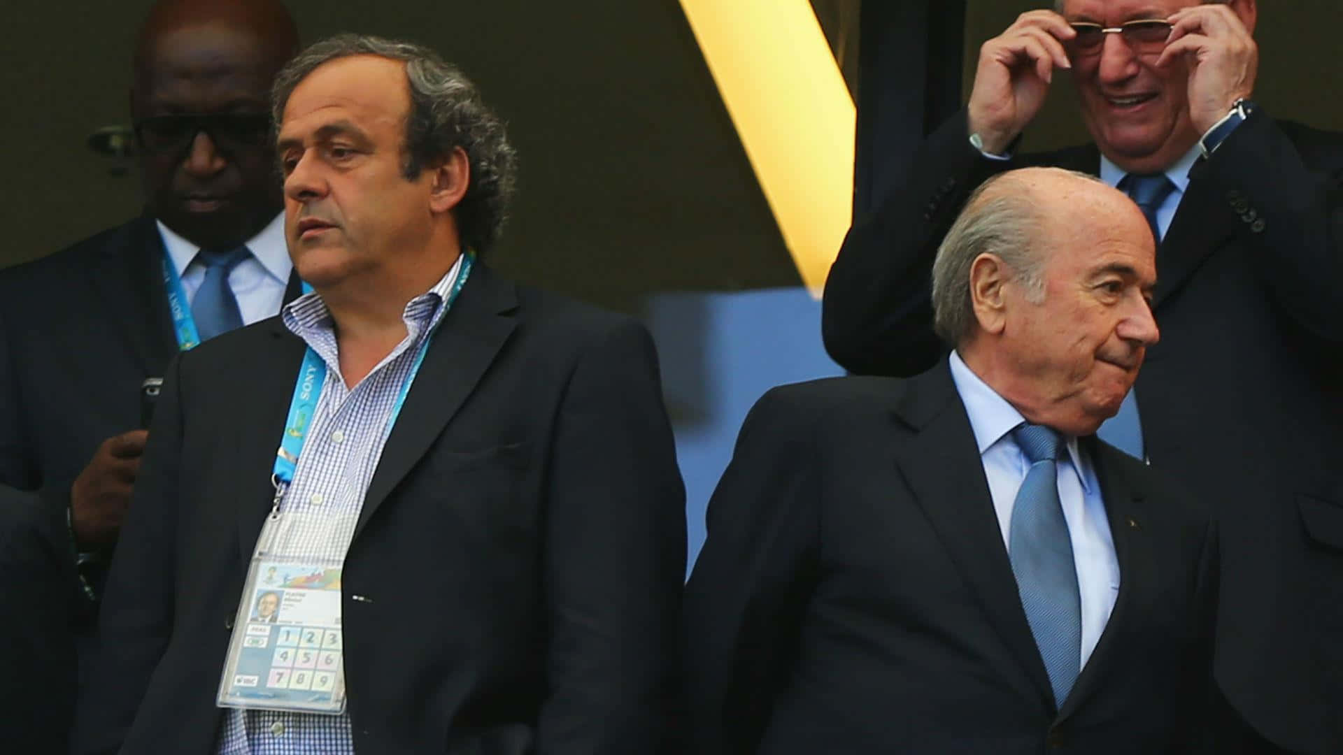 Michel Platini Sepp Blatter Forum Photography Background