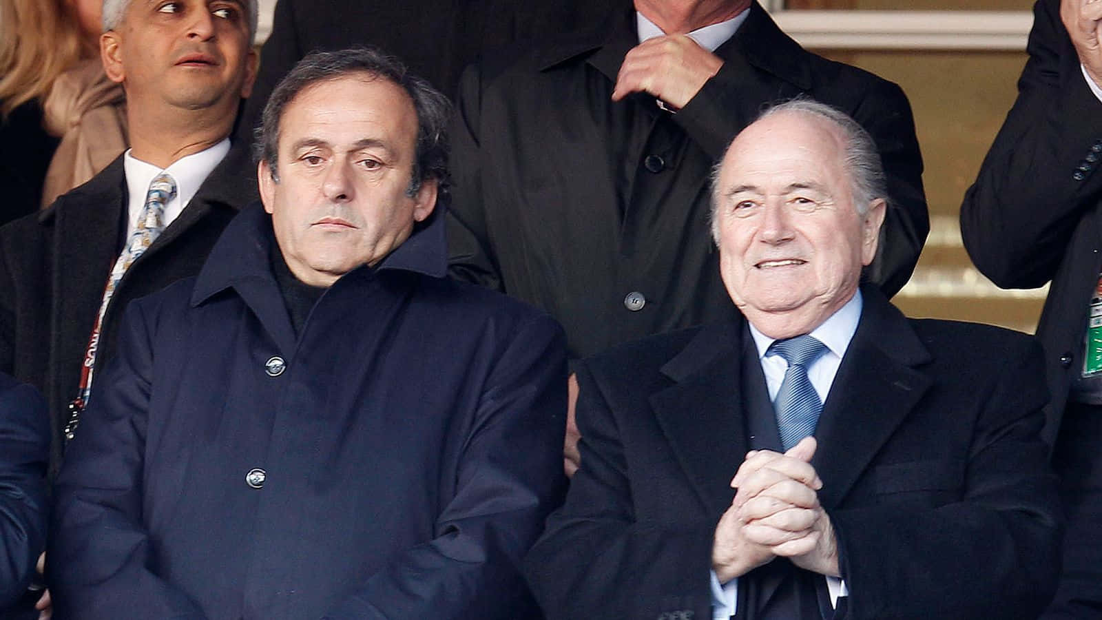 Michel Platini Sepp Blatter Photography Background