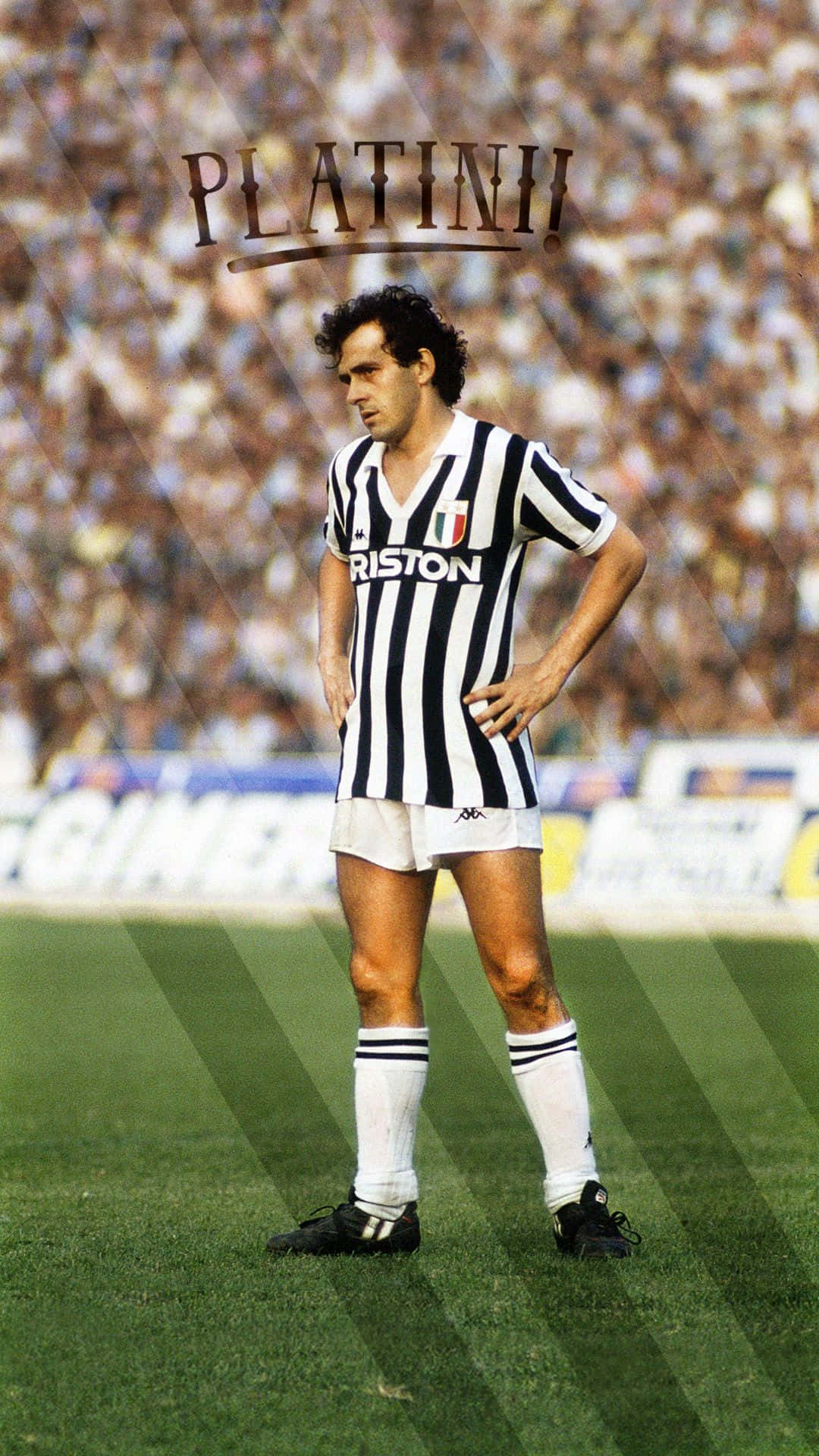 Michel Platini - The Football Superstar In Action Background