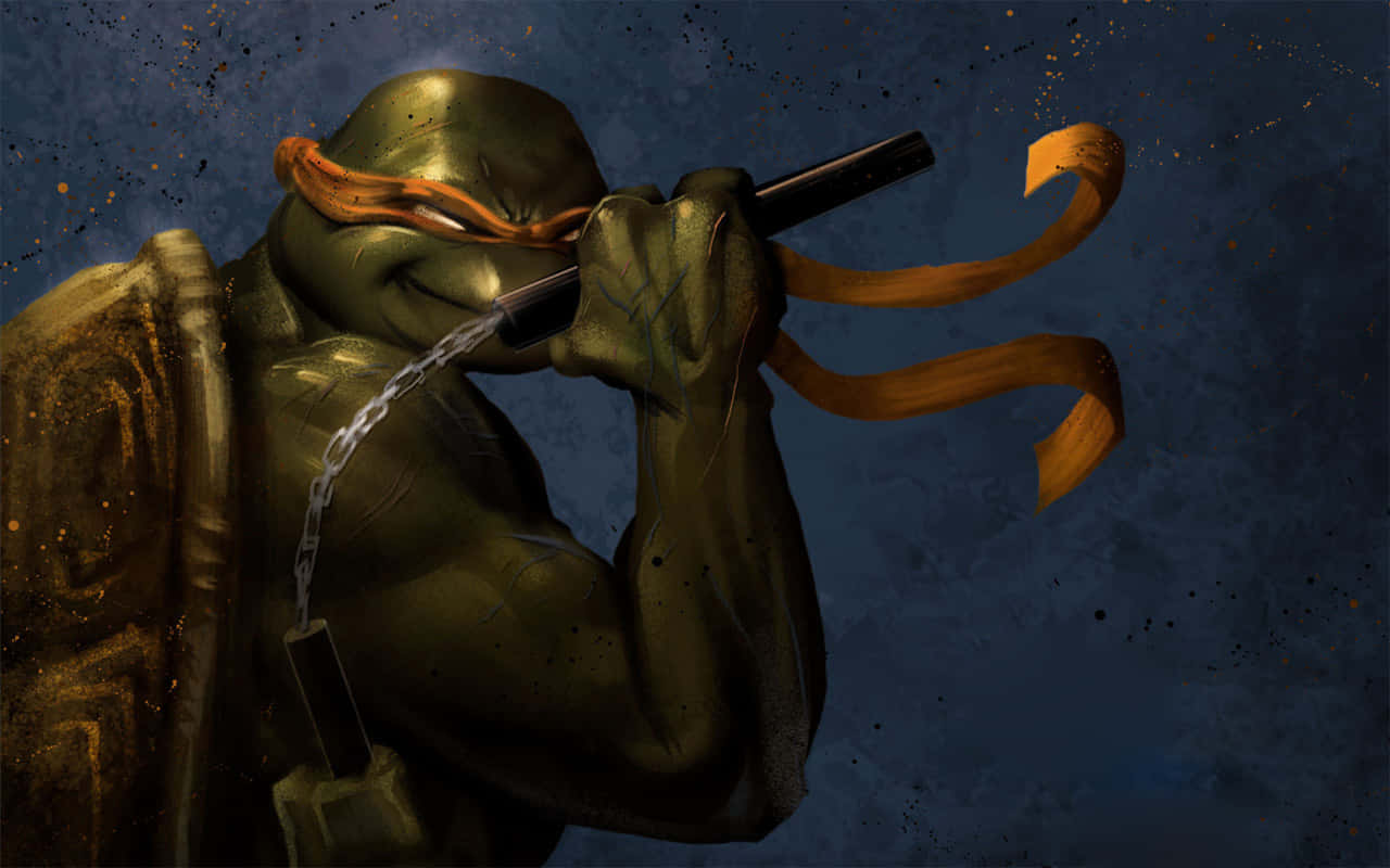 Michelangelo From Teenage Mutant Ninja Turtles Background