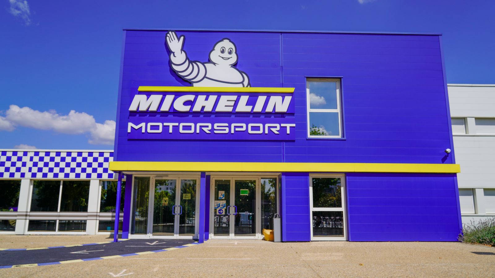 Michelin Motorsport Building Background