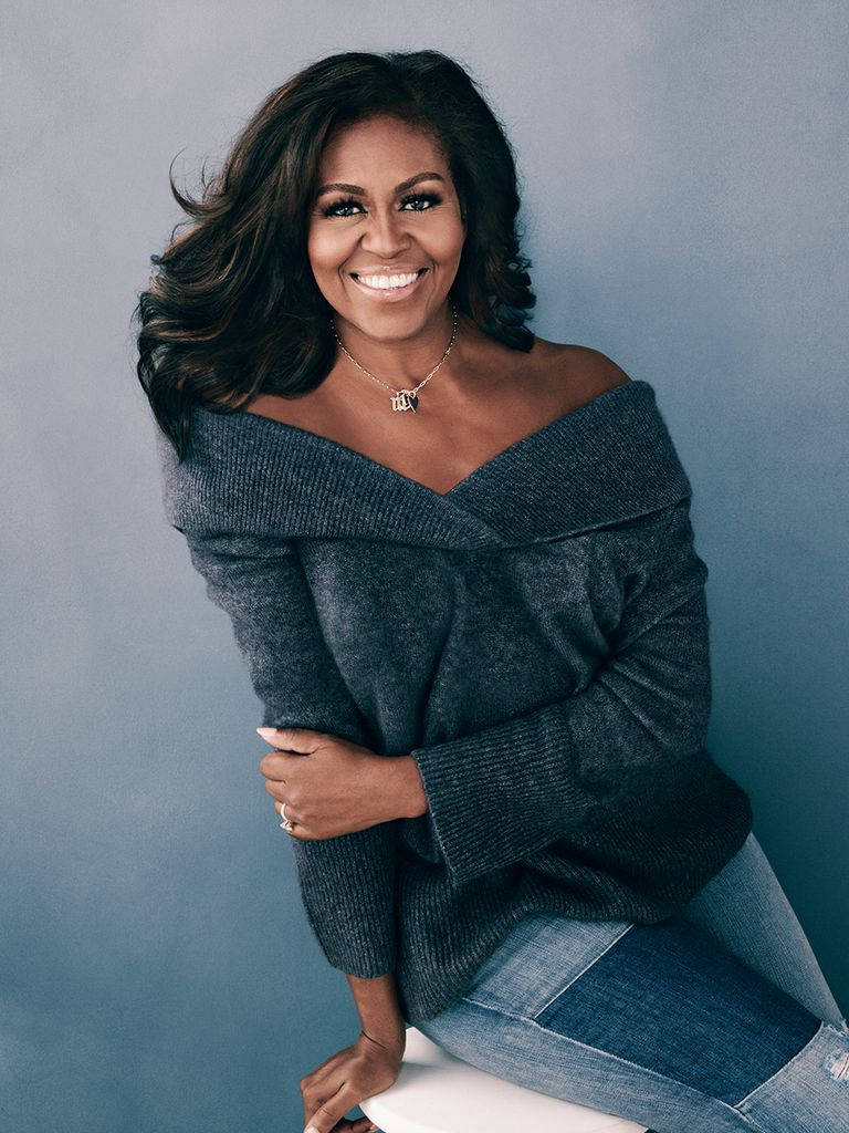 Michelle Obama Good Housekeeping Photoshoot Background