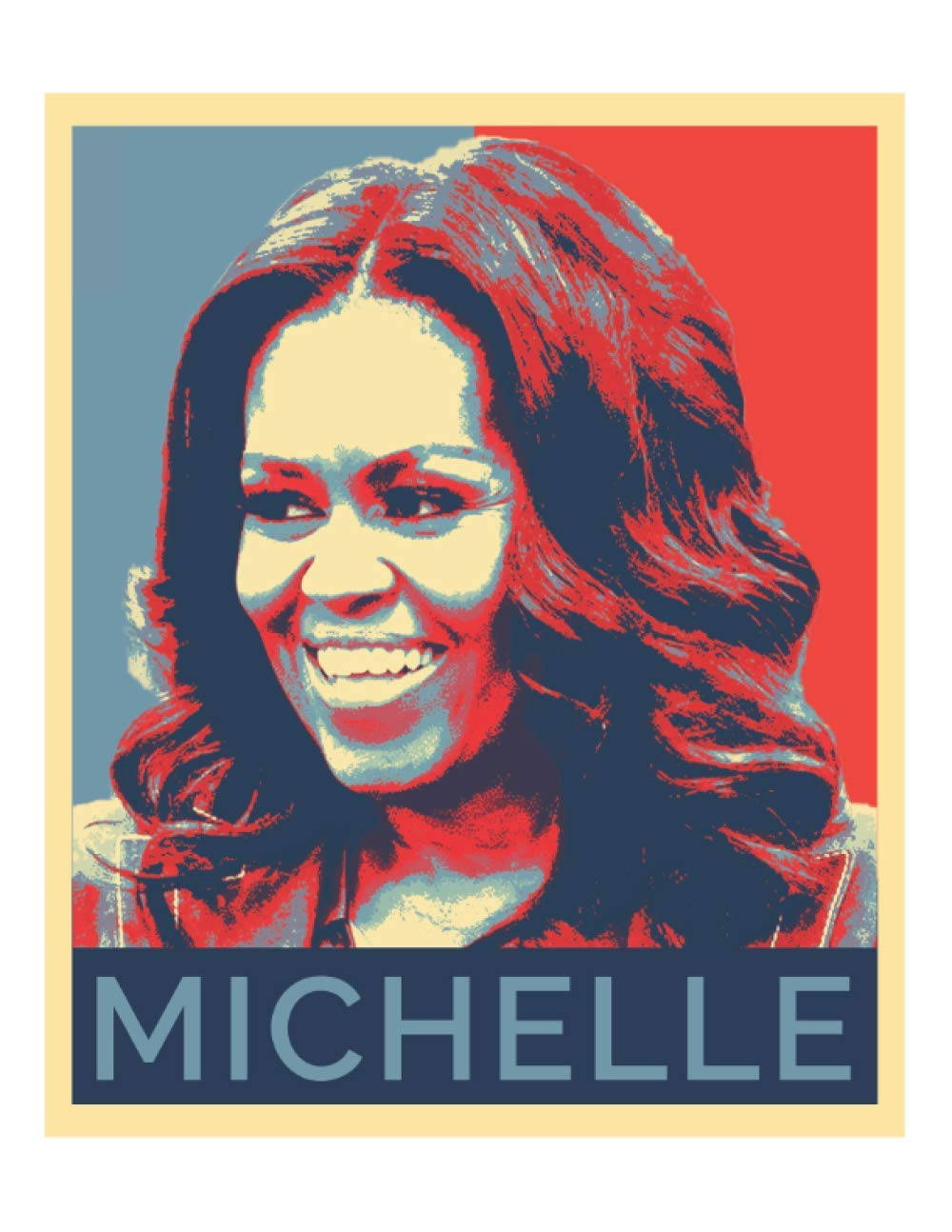 Michelle Obama Poster Background