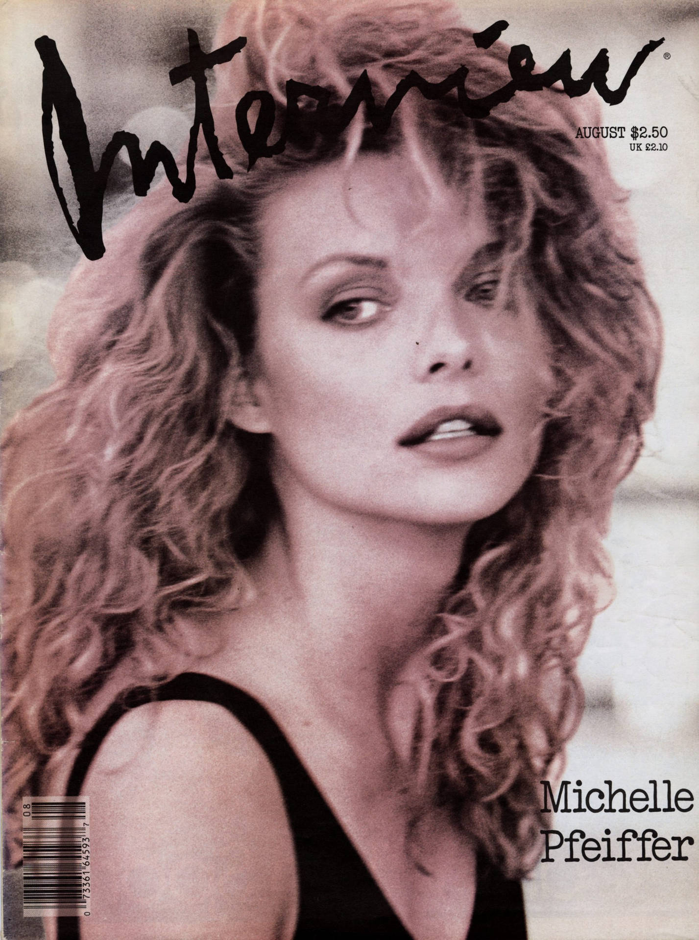 Michelle Pfeiffer Interview Magazine Cover Background