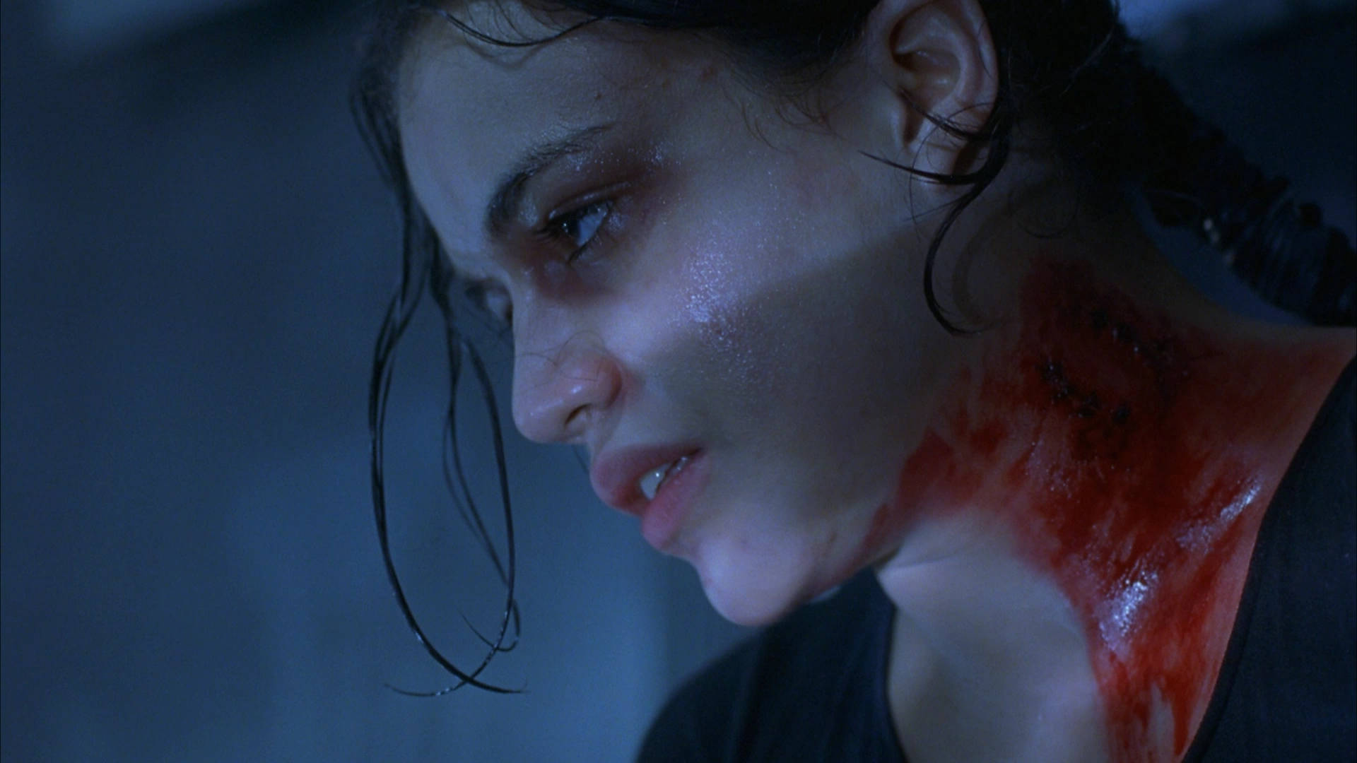 Michelle Rodriguez In The 2002 Action Film Resident Evil Background