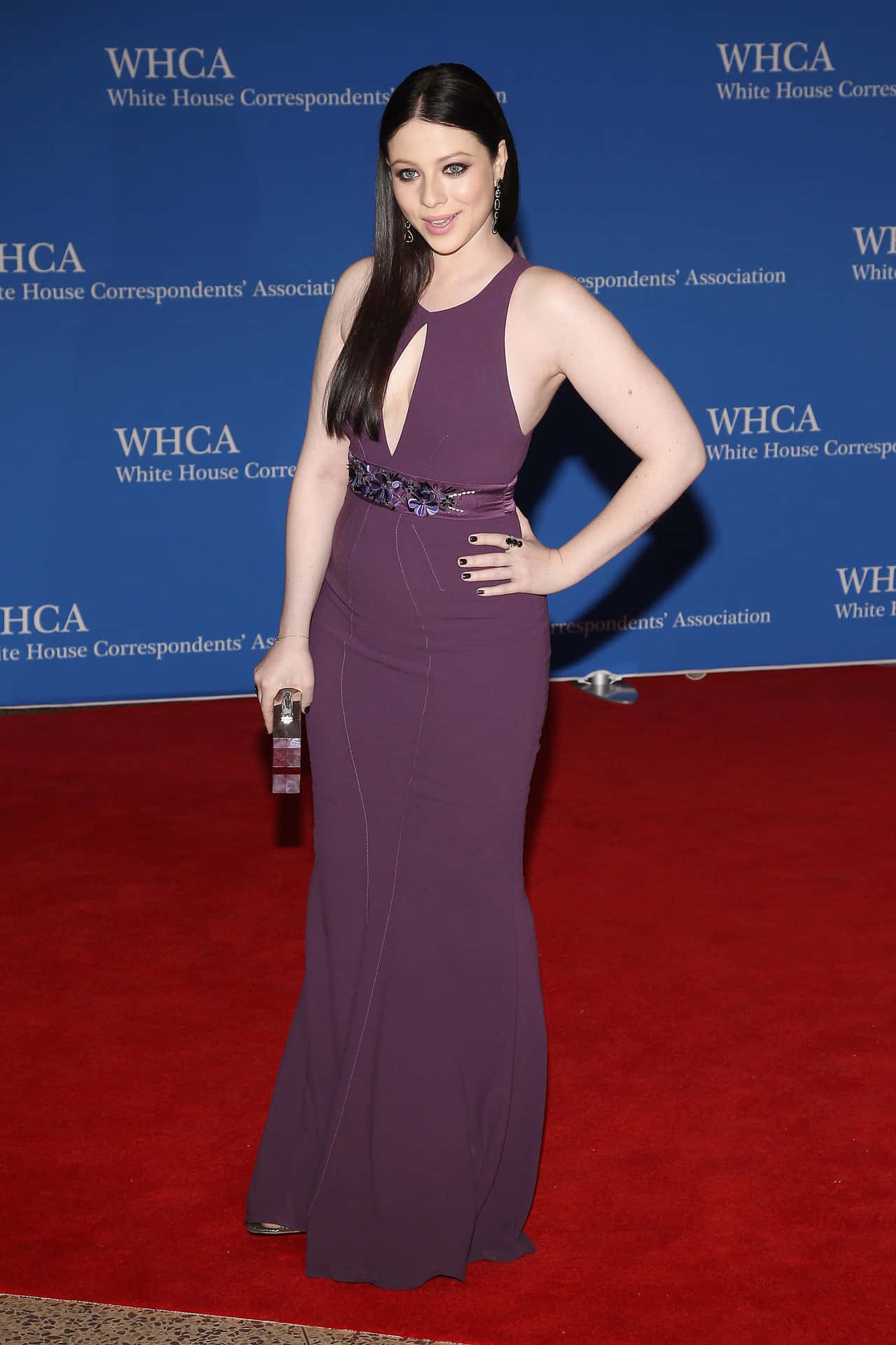 Michelle Trachtenberg Posing Elegantly In A Stylish Outfit
