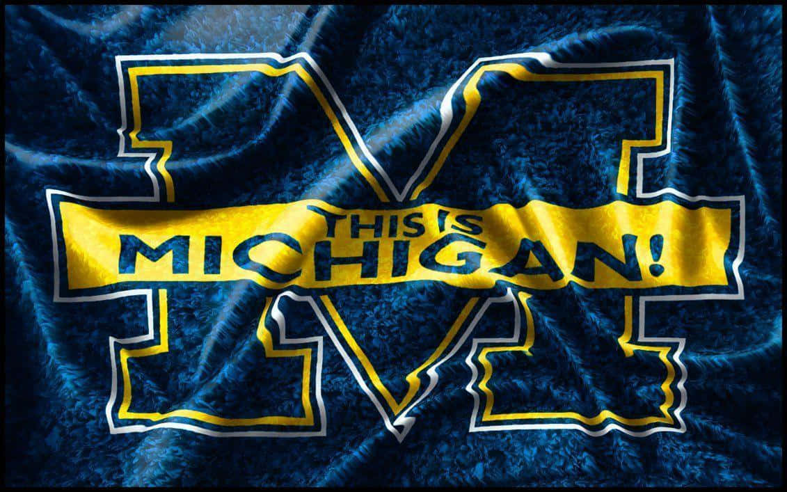 Michigan Wolverines Logo - T-shirt Background