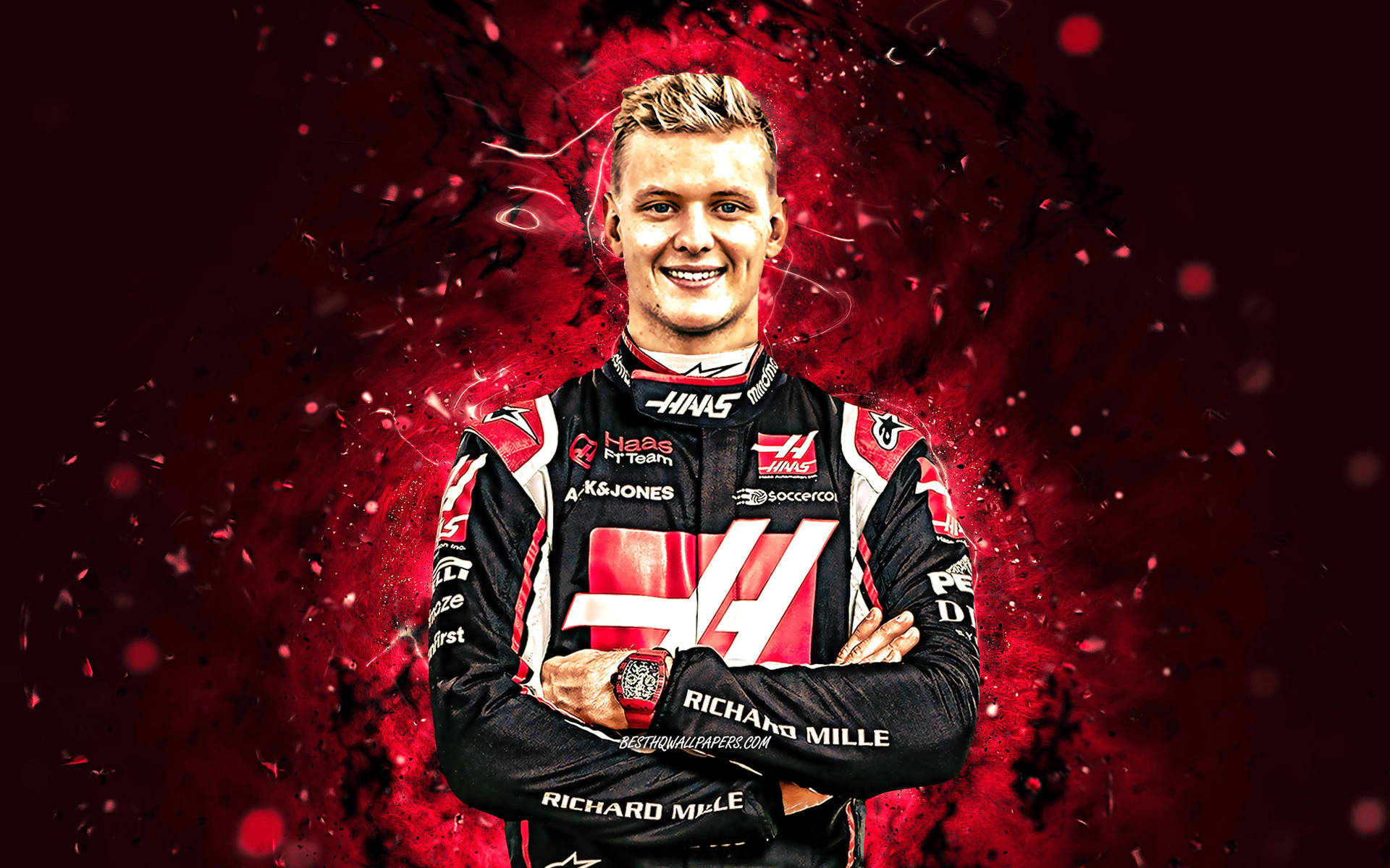 Mick Schumacher Abstract Edit