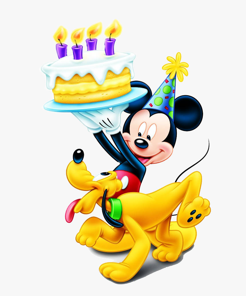 Mickey Mouse And Goofy Birthday Background