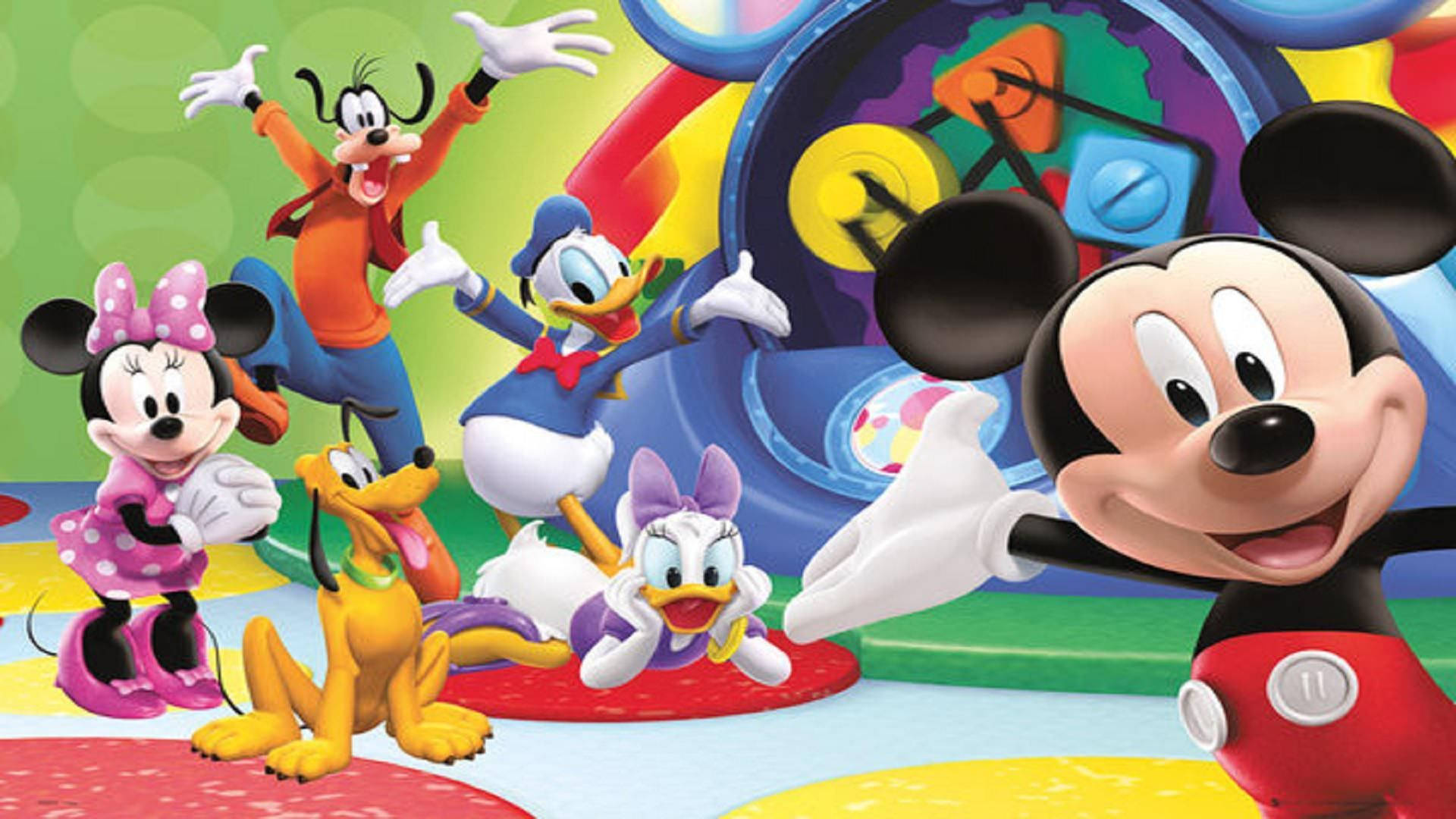 Mickey Mouse Clubhouse Fun Day Background