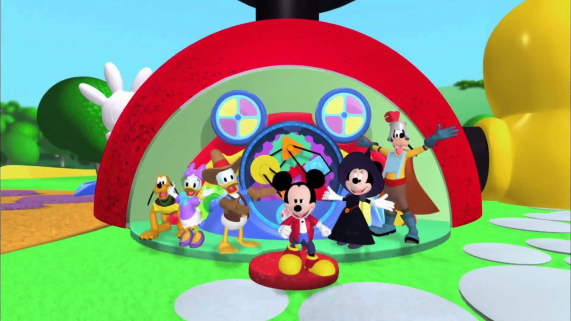 Mickey Mouse Clubhouse Main Characters Background