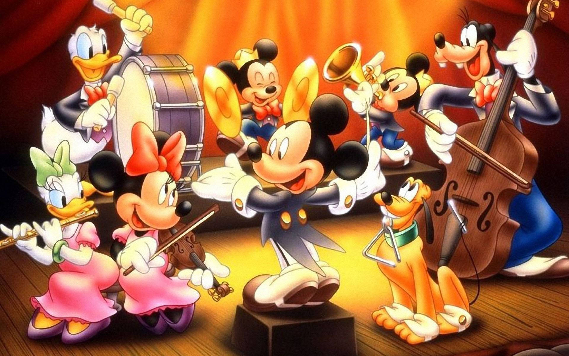 Mickey Mouse Clubhouse Musical Band Background