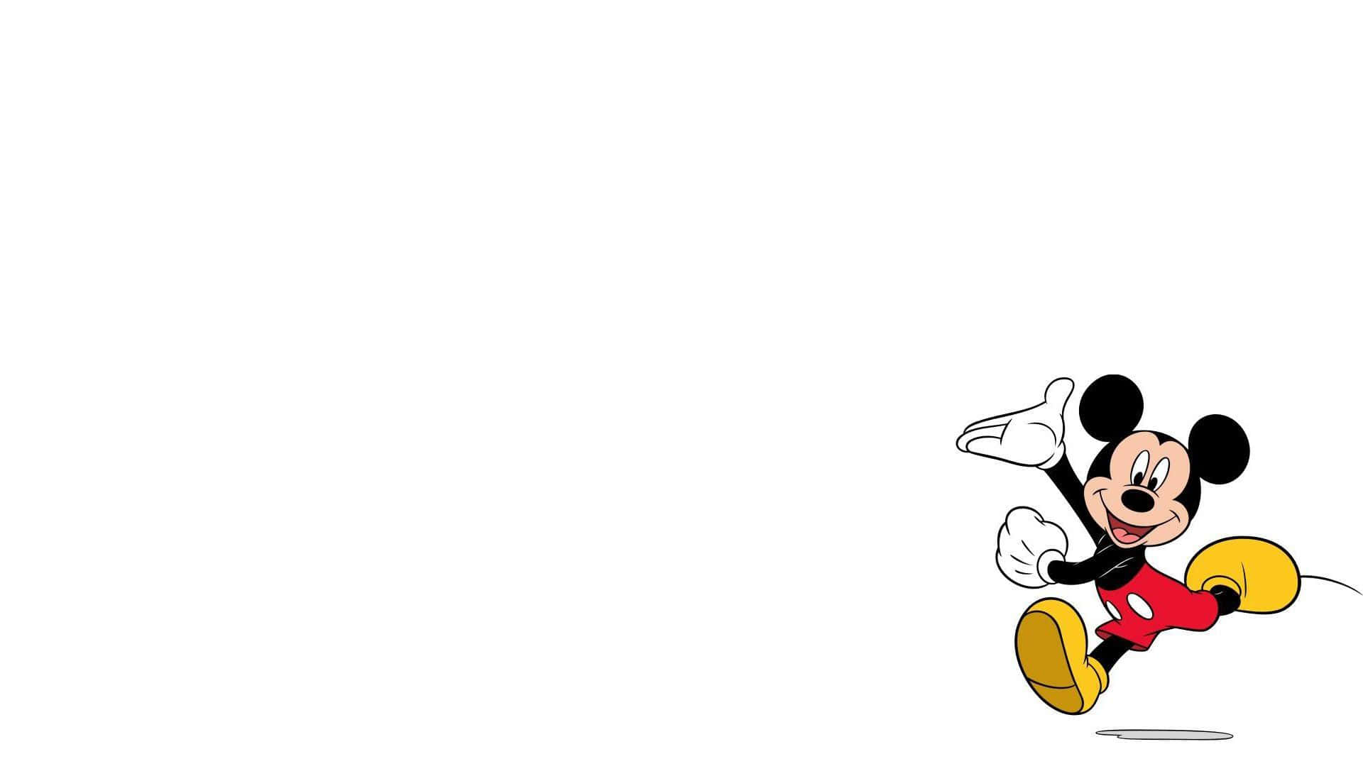 Mickey Mouse Desktop Running Background