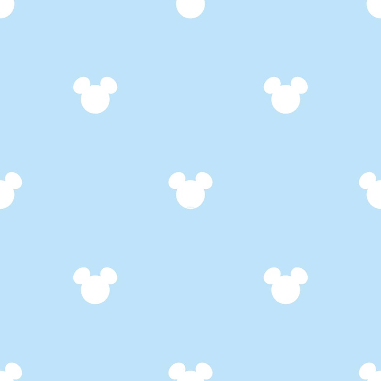 Mickey Mouse Disney Blue Aesthetic Background