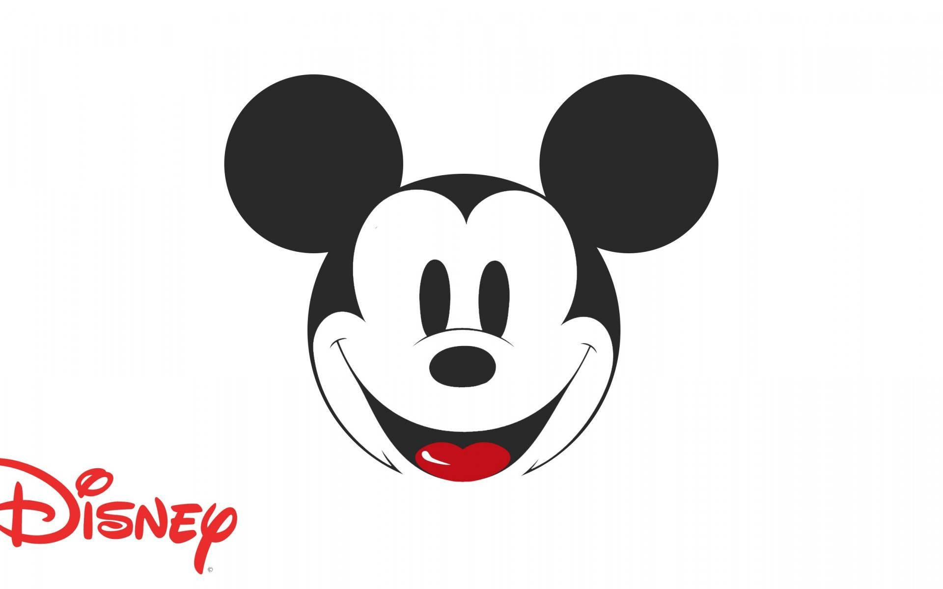 Mickey Mouse Disney Head Drawing Background