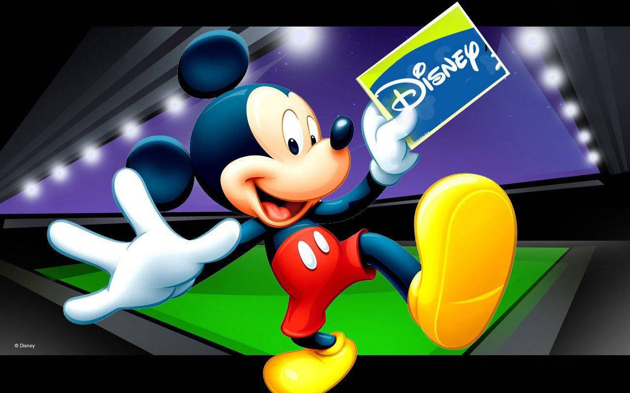 Mickey Mouse Disney Show Background