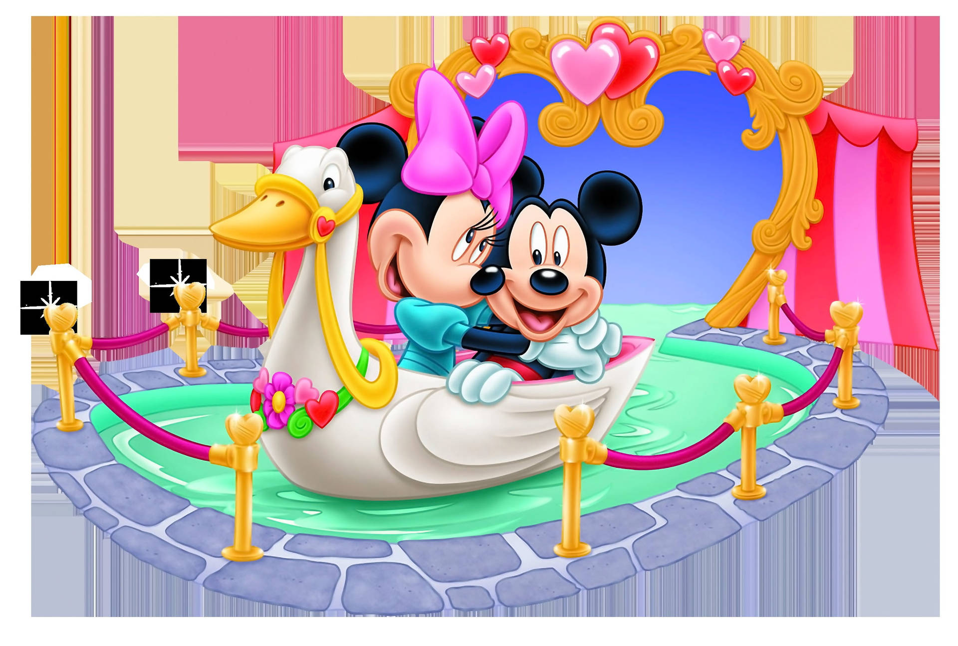 Mickey Mouse Disney Tunnel Of Love