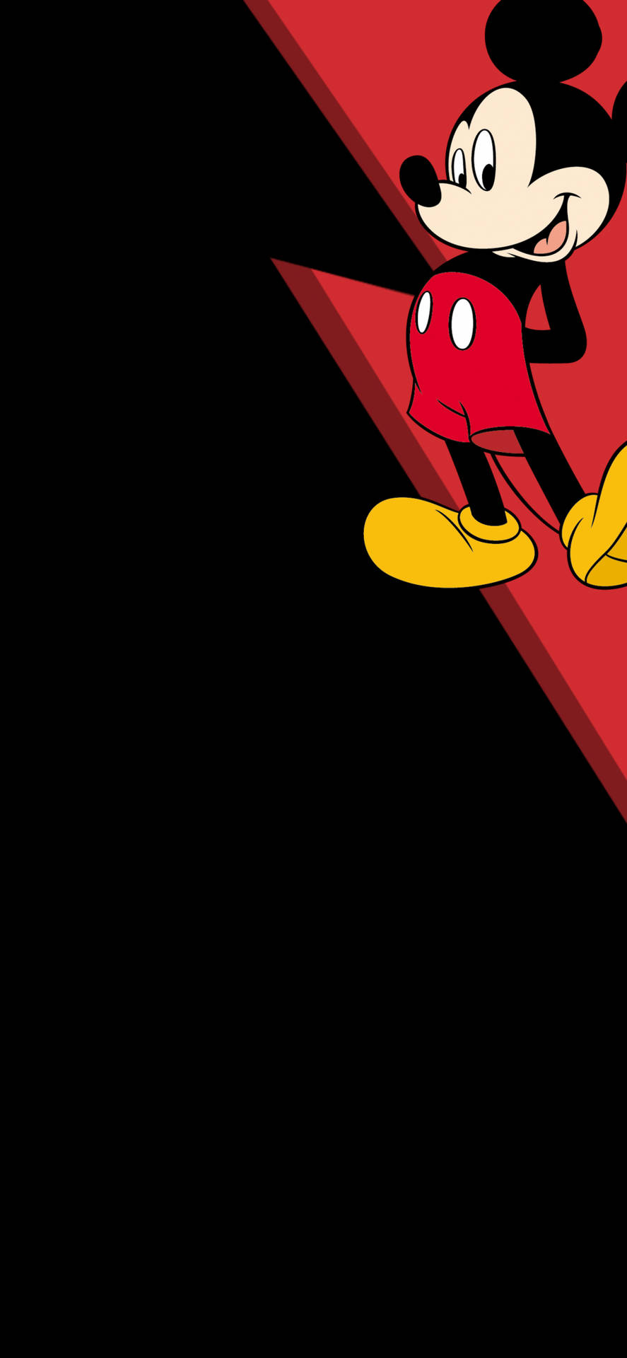 Mickey Mouse Galaxy S10 Background