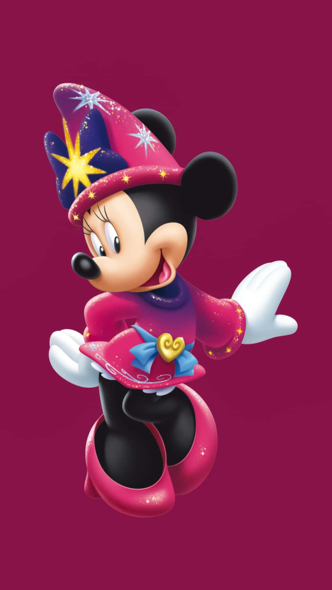 Mickey Mouse Happy New Year Costume Background