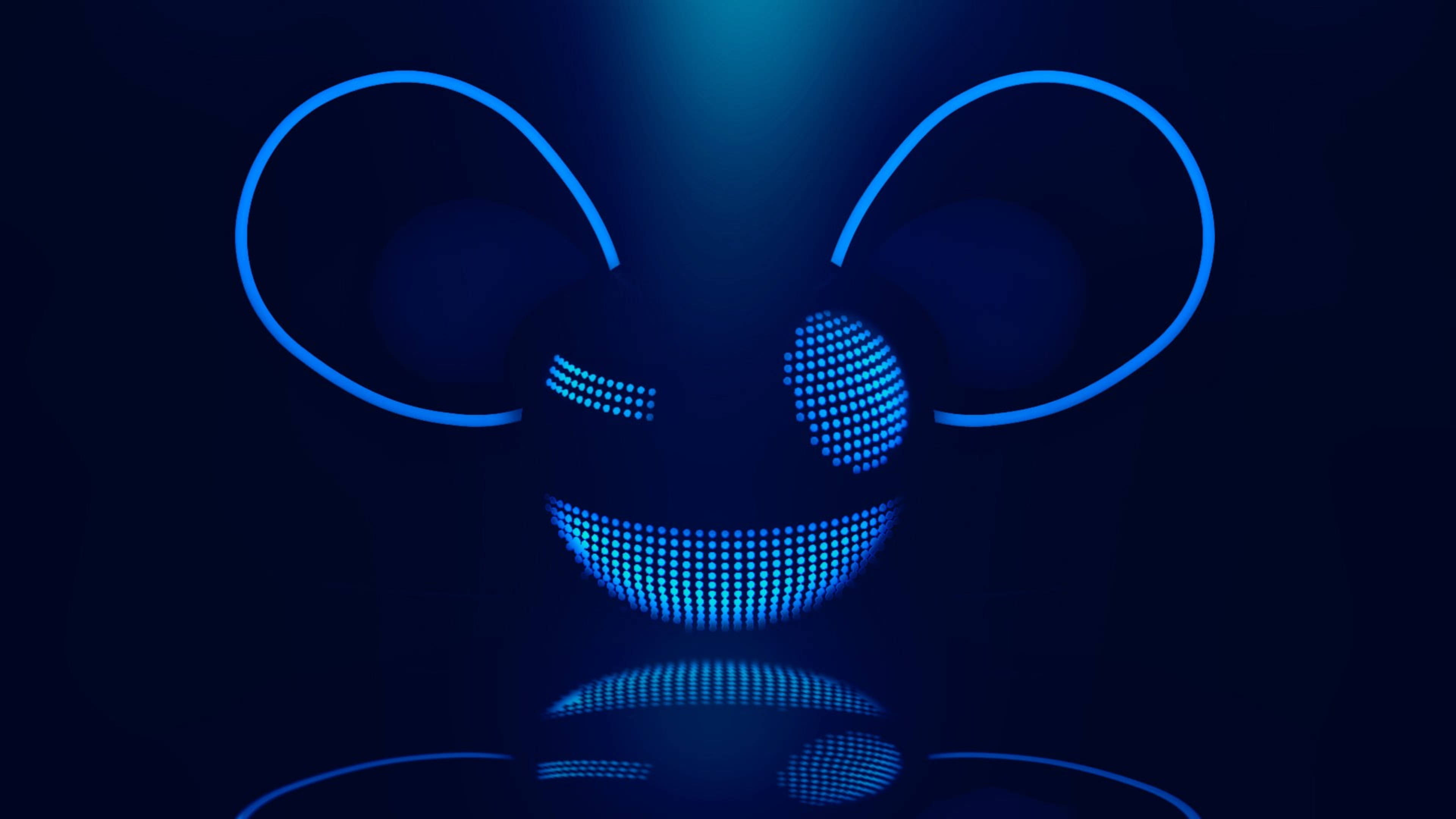 Mickey Mouse Led 4k Background