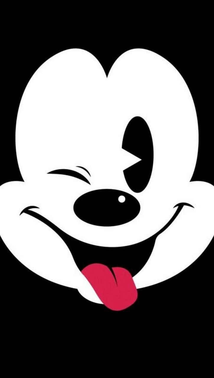 Mickey Mouse Rocking Some Cool Shades Background