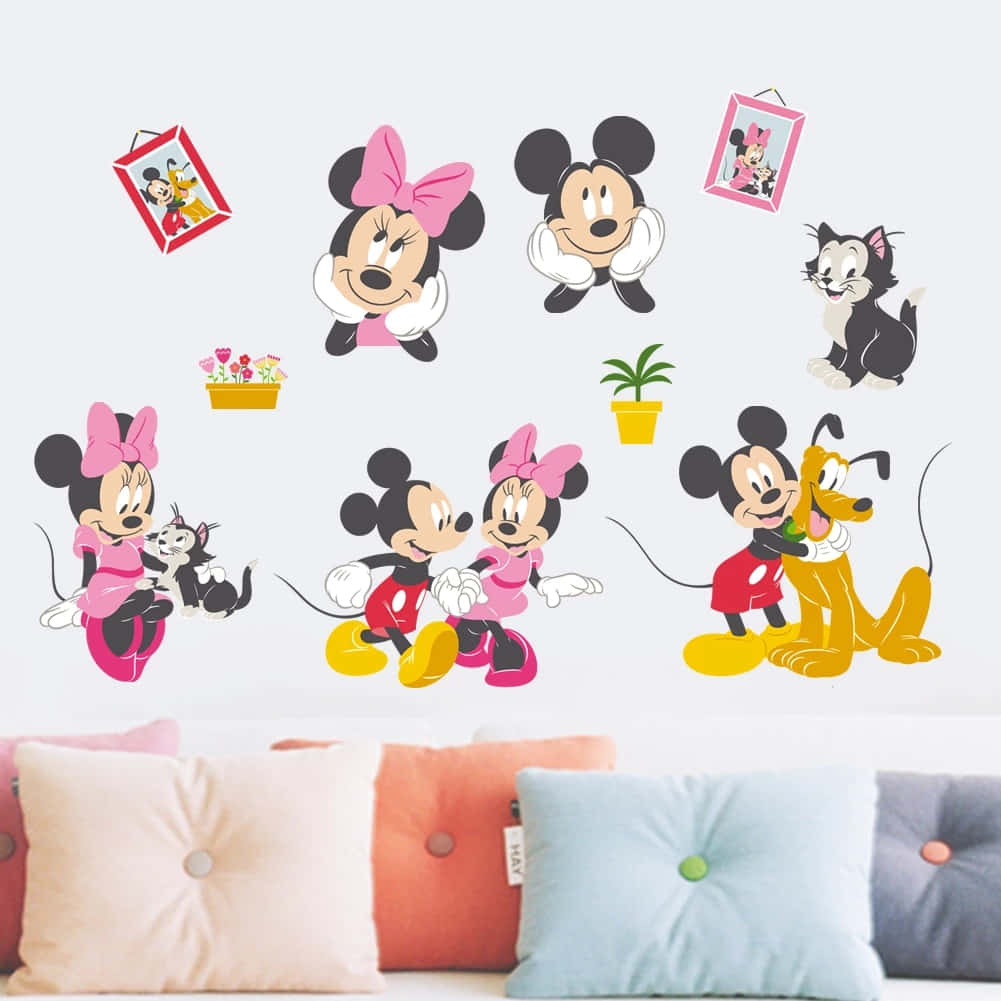 Mickey Mouse's Iconic Home Background