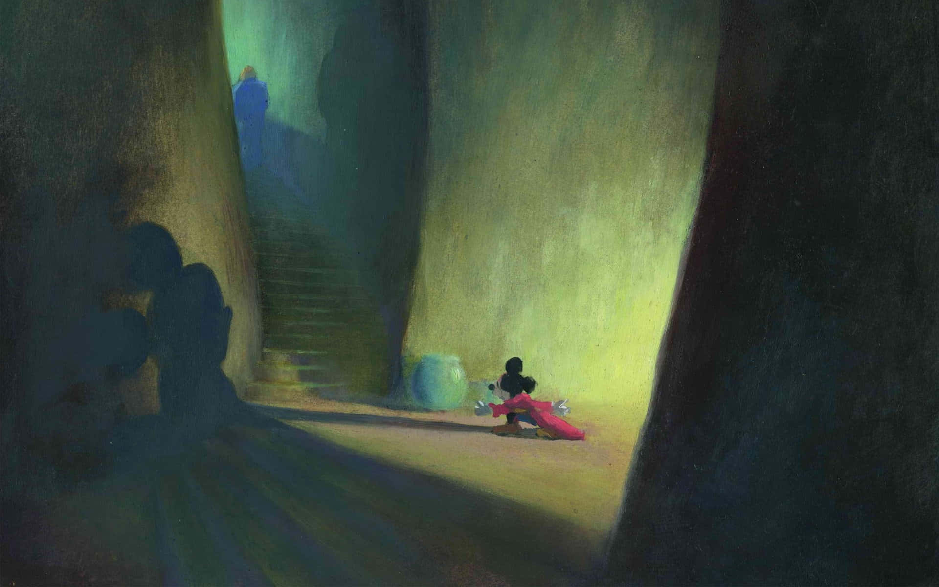 Mickey_ Mouse_ Sorcerers_ Apprentice_ Fantasia Background