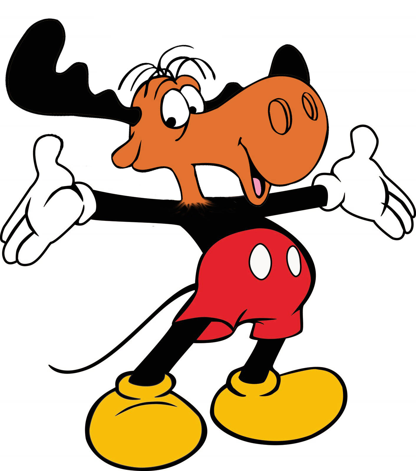 Mickey Mouse Suit From Rocky And Bullwinkle
