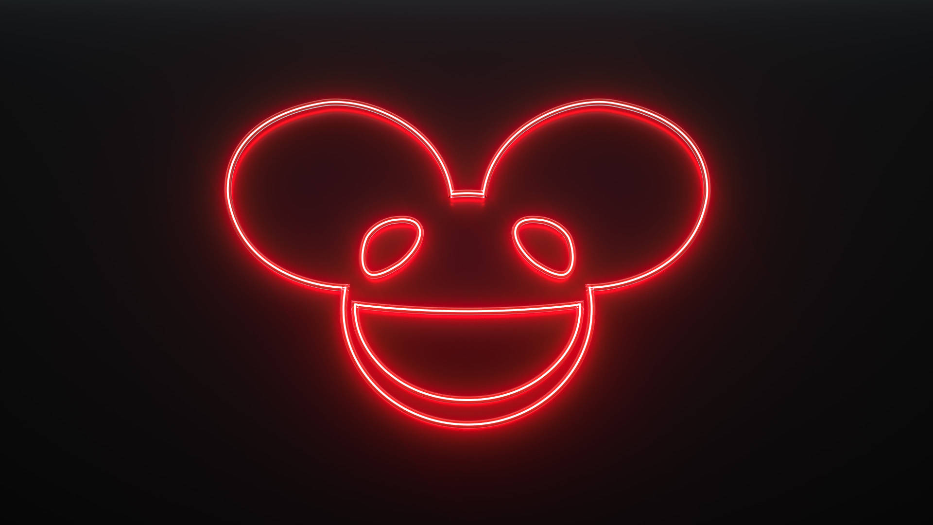 Mickey Neon Smile Background