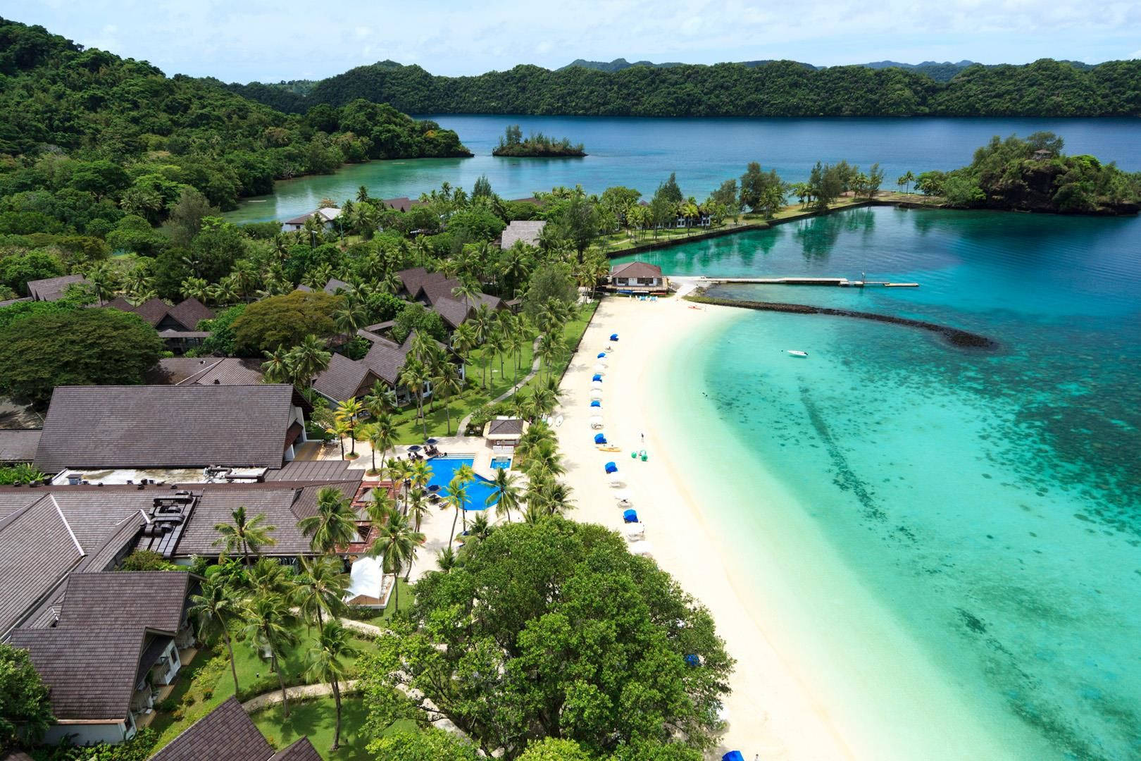 Micronesia Beach Resort Aerial